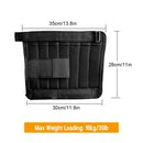Ankle Weights with Adjustable Loading and Breathable Mesh, up to 35.2 lbs