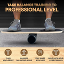 Balance Training Board with Roller and Ball Bases, 9 Adjustable Difficulty Levels