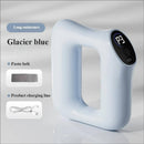 Electric Full Body Fascia Ring Massager with Adjustable Strap, 8 Vibration Modes for Belly, Back, Legs and Waist