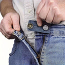 Waist Extender with Metal Button and Elastic Loop for Pants, 4-Piece  Set