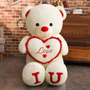 Oversized Plush Teddy Bear Backrest with Machine Washable Cover and Shape Retention  Filling