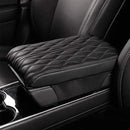 Memory Foam Car Armrest Cushion with Waterproof Microfiber Cover and Elastic Band Installation