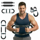 Adjustable Power Twister Bar, Portable Spring Resistance, Upper Body Strength Trainer for Chest, Shoulders and Arms