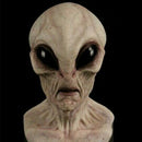 Wearclo | Realistic Alien Mask – Latex and Silicone Halloween Mask for Cosplay and Parties